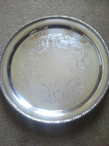 Silver Plated Tray