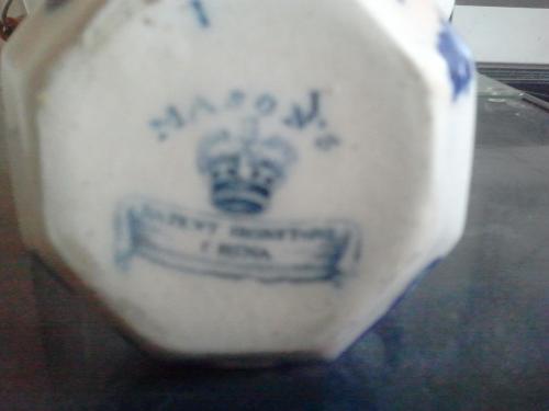 Masons Ironstone Jug - pre 1891.jpeg