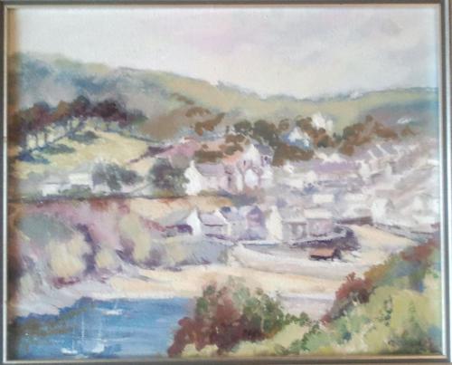 Oil on Board Polperro by Gladys Owen2 .jpeg
