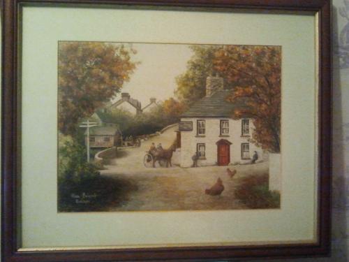 Print of Gorslas Crossroads by Eileen Balcomb.jpg